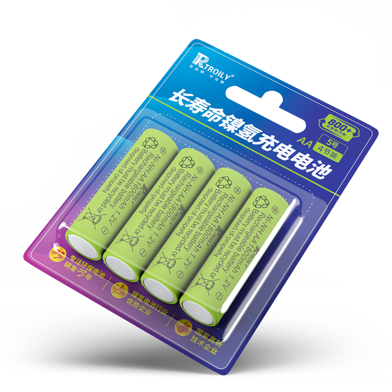 Ni-MH AA1800mAh 挂卡包装
